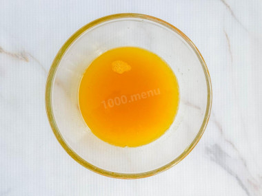 Апельсиновое мороженое с апельсинами