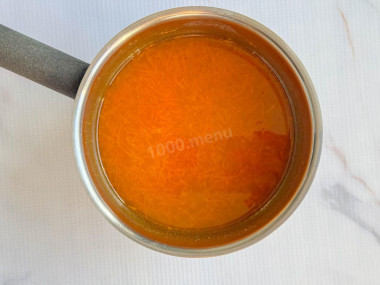 Апельсиновое мороженое с апельсинами