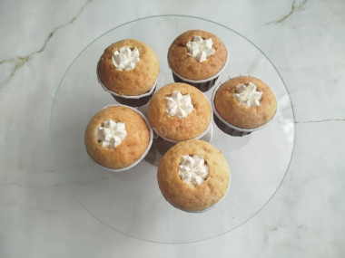 Банановые капкейки