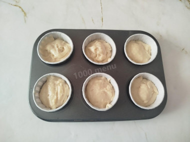 Банановые капкейки