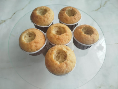 Банановые капкейки