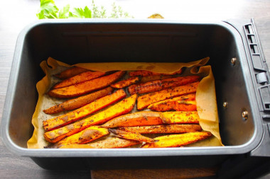 Батат в аэрогриле