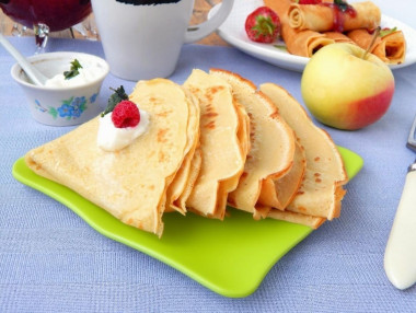 Блины из рисовой муки