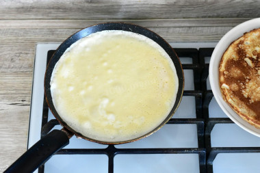 Блины на сухом молоке