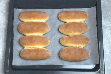 Булочки для хот догов в домашних условиях