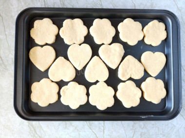 Домашние коржики на сметане