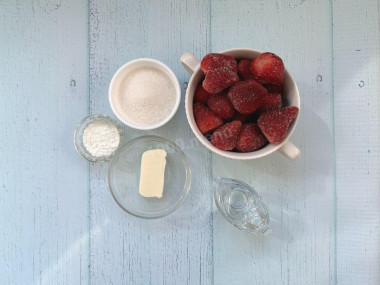 Домашний клубничный соус - густой и ароматный