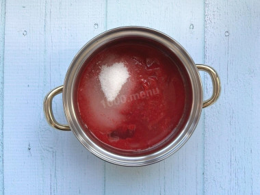 Домашний клубничный соус - густой и ароматный
