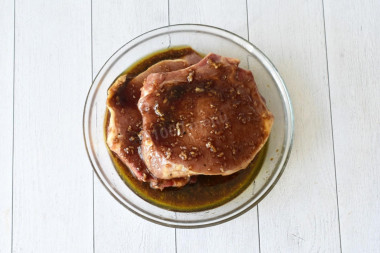 Эскалоп в аэрогриле из свинины