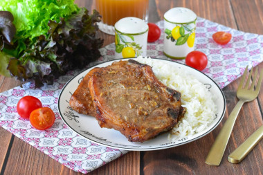 Эскалоп в аэрогриле из свинины