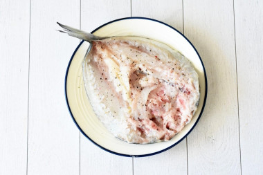 Филе дорадо на сковороде