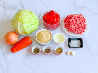 Голубцы на противне в духовке