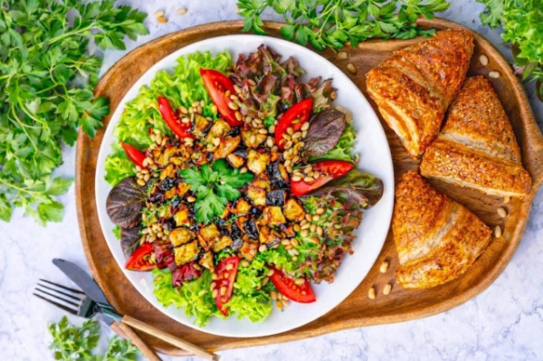 Хрустящие баклажаны в аэрогриле