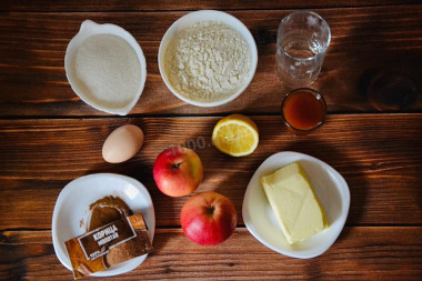 Яблочный пирог тарт