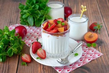 Йогурт в аэрогриле