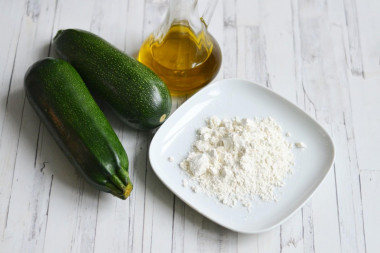 Кабачки жареные на сковороде с чесноком