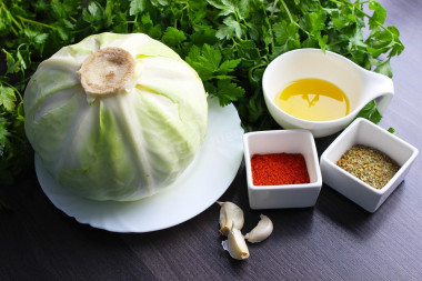 Капуста в аэрогриле