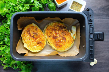 Капуста в аэрогриле