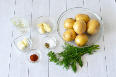 Картофель запеченный в аэрогриле