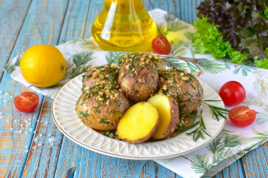 Картофель запеченный в аэрогриле