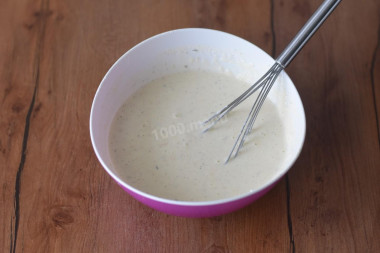 Киш с грибами и сыром