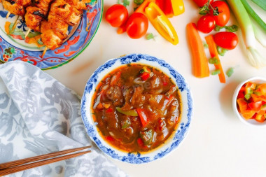 Китайский кисло сладкий соус