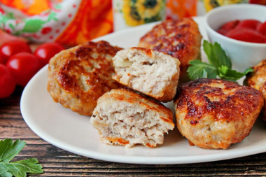 Классические котлеты из свинины