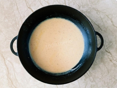 Классический жульен с курицей и шампиньонами