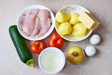 Курица по французски в духовке