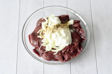 Куриная печень в аэрогриле