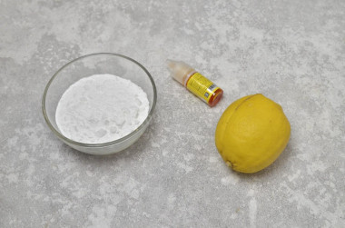 Лимонная глазурь для кулича