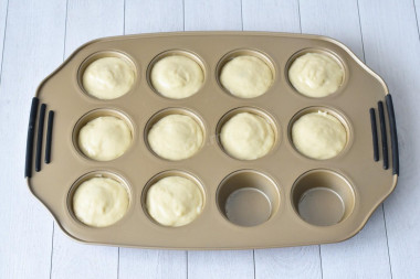 Маффины с вареной сгущенкой