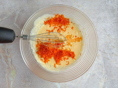 Мандариновый кекс с мандариновой цедрой