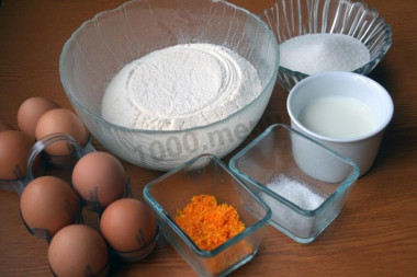 Мандариновый торт