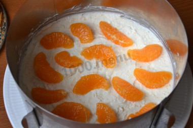 Мандариновый торт