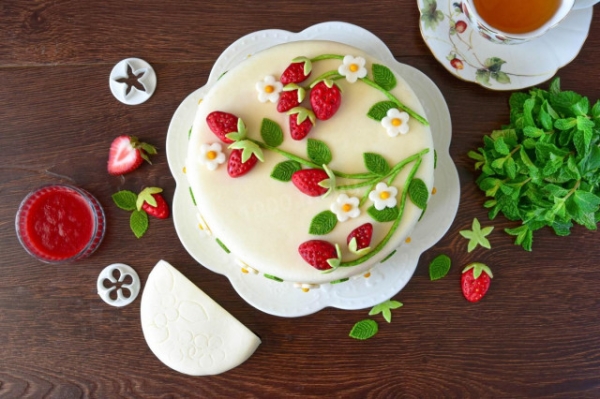 Мастика для торта из маршмеллоу в домашних условиях