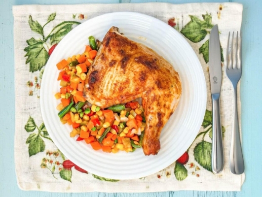 Мексиканская смесь с курицей