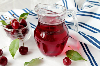 Морс из вишни