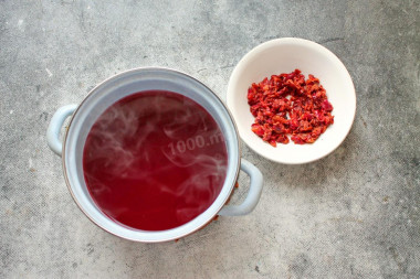 Морс из вишни