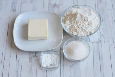 Насыпной пирог с творогом и яблоками в духовке