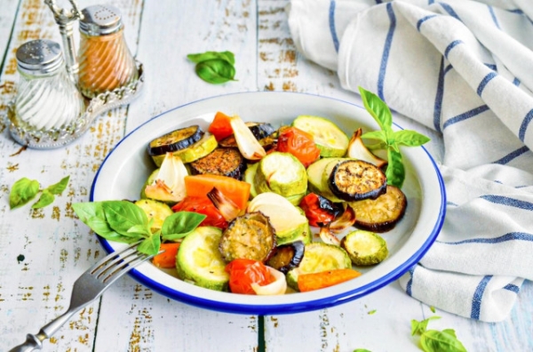 Овощи в аэрогриле