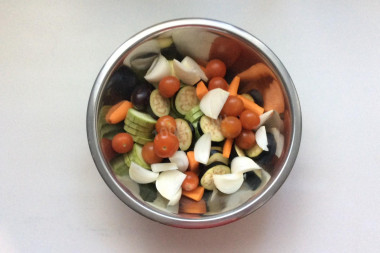 Овощи в аэрогриле