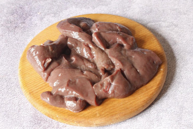 Печеночный торт из говяжьей печени классический