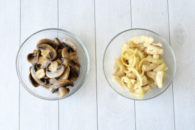 Пицца жульен