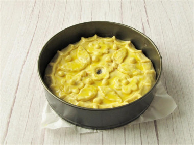 Пирог с картошкой и курицей в духовке