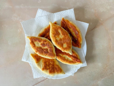 Пирожки на простокваше жареные