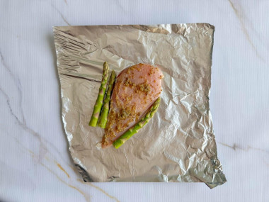 Порционное мясо в фольге в духовке