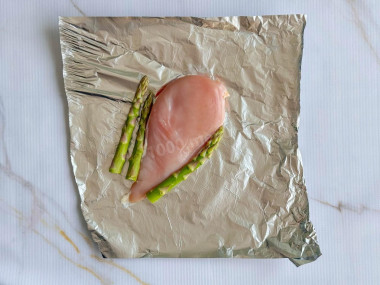 Порционное мясо в фольге в духовке