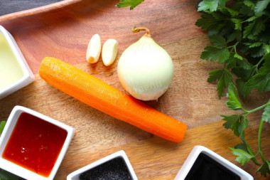 Салат из китайских древесных грибов