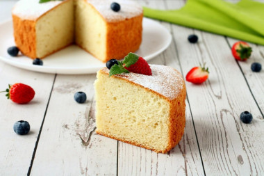 Шифоновый бисквит